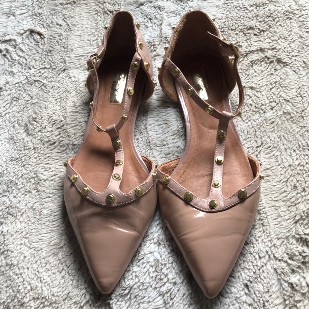 Gorgeous Studded Halogen Flats
